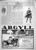Original Old Antique Print 1906 Portrait Pease Lord Treasury John Barker Argyll