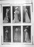 Old Antique Print 1906 Paris Spring Fashion Eton Wolley-Dods Warre School 20th