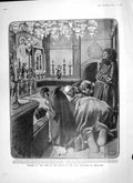 Old Antique Print 1906 Pilgrims Tomb Church Jerusalem Vesuvius Teneriffe 20th
