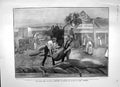 Original Old Antique Print 1906 Natal Street Scene Corfu Shia Boxer Bruis 20th