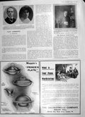 Original Old Antique Print 1906 Marquess Townsend Fleicher Mappin Orchestrelle