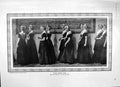 Original Old Antique Print 1906 Dutch Orphan Girls Budget House Commons Lawson