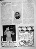 Original Old Antique Print 1906 Russian Charlotte Corday Lazenby Chef Sauc 20th