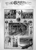 Original Old Antique Print 1906 Exhibition Earl'S Court Krupp Salt Mine Austria