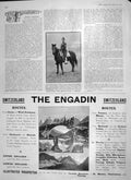 Original Old Antique Print 1906 Pennsylvania Mounted Police Sergeant 20th