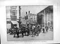 Old Antique Print 1906 Calle Mayor Bomb Explosion Madrid Royal Carriage 20th