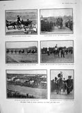 Original Old Antique Print 1906 Epsom Horse Race Derby Oaks Duke Russia Prince
