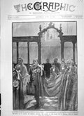 Old Antique Print 1906 King St. Paul'S Chapel Order Michael George Master 20th