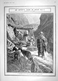 Old Antique Print 1906 Shepherd Hut Santo Cristo Andalusia Sierra Nevada 20th