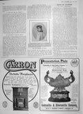 Original Old Antique Print 1906 Marquesa Tolosa Bomb Madrid Carron Gsmith 20th