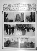 Old Antique Print 1906 Suffragists Downing New York Palace Biarritz Guns 20th