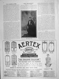 Original Old Antique Print 1906 Portrait Duchesse D'Uzes France Aertex Clothing