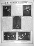 Old Antique Print 1906 Rembrandt Art Pellicorne Syndics Eurgomaster Tulp 20th