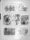 Old Antique Print 1906 Art Student Life Pictures Channel Swimmer Wollfe 20th