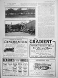 Original Old Antique Print 1906 Arrol-Johnston Picnic Motor Car Brighton Cedar
