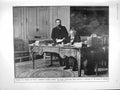 Original Old Antique Print 1906 President Fallieres Dreyfus Kodama Haldane Army