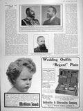 Original Old Antique Print 1906 General Trepoff Kozloff Stolypin Mellins Food