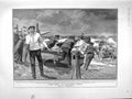 Original Old Antique Print 1906 Yachts Boats Longshoreman Motor Car Long Island
