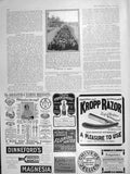 Original Old Antique Print 1906 Sanctuary Teheran Mollahs Artisans Kropp Razor