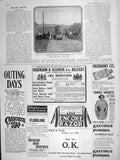 Original Old Antique Print 1906 Argyll Motor Cab Glasgow London Cuticura Soap