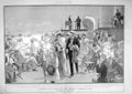 Original Old Antique Print 1906 Day Trip Tourists Londoners Margate Boat Dadd