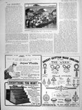 Old Antique Print 1906 Nazareth Orphan Home Girls Boat Trip Thames Jeyes 20th