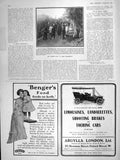 Old Antique Print 1906 Passion Play Cabbe Roquebrune Cape Martin Bengers 20th