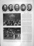Old Antique Print 1906 Austrian Earl'S Court Leven Stolypin Ward Mapleson 20th