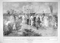 Old Antique Print 1906 Breton Procession Fishermen Newfoundland Iceland 20th
