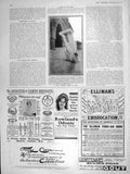 Original Old Antique Print 1906 Douglas Owen Earthquake Oakland Statue Odonto