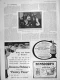 Old Antique Print 1906 Senor Palma Cuba Palace Havana Brown Polson Cocoa 20th