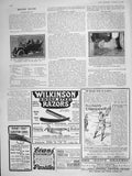 Original Old Antique Print 1906 Henry Robinson Argyll Motor Car Bus Wilkinson