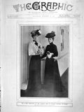 Original Old Antique Print 1906 Portrait Queen Princess Victoria Wales Reform