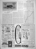 Original Old Antique Print 1906 Wedding Presents Mildmay Chart Speed Motor Cars