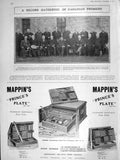 Original Old Antique Print 1906 Canada House Commons Scott Tweedie Frys Cocoa