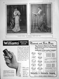 Original Old Antique Print 1906 Ladies Fashion Dresses Paris Williams Shaving