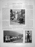 Old Antique Print 1906 Prince Olaf Norway Sunday Dress Parliament Field 20th