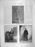 Old Antique Print 1906 Samaritan Scroll British Museum Jacob Isaac Aaron 20th