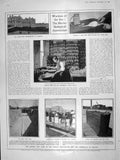 Old Antique Print 1906 Marine Biological Plymouth Dry Dock Lord Beresford 20th