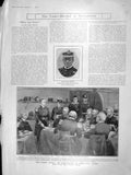 Original Old Antique Print 1906 Winsloe Stokers Revolt Victory Ship Dreadnought