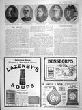 Old Antique Print 1906 Capper Beard Lady Radcliffe Sulivan General Tucker 20th