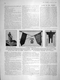 Old Antique Print 1906 Egypt Relics Auction Southeby Rustafjaell Margate 20th