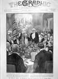 Old Antique Print 1907 Bryce Savoy Haldane Komura Macdonnell Pollock Reid 20th