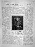 Old Antique Print 1907 Prussin Minister War Parliament Chichester Rainy 20th