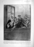 Original Old Antique Print 1907 German Emperor Berlin Sultan Morocco Troops Fez