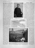 Original Old Antique Print 1907 Precious Bull Hook Holland Berlin Naylor- 20th