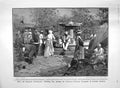 Old Antique Print 1907 Kingston Earthquake Refugees Prince Servia Persia 20th