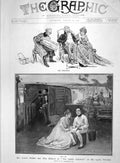 Old Antique Print 1907 Lewis Waller Millard Little Admiral Lyric Theatre 20th