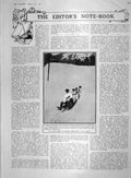 Old Antique Print 1907 Prince Germany Bobsleighing Moritz Music Diavolo 20th