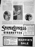 Old Antique Print 1907 Ethel Oliver Beauty Sunlight Soap Lever Brothers 20th
